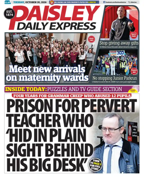 Cover of Paisley Daily Express