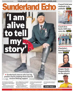 Cover of Sunderland Echo