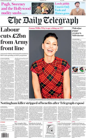 Cover of The Daily Telegraph
