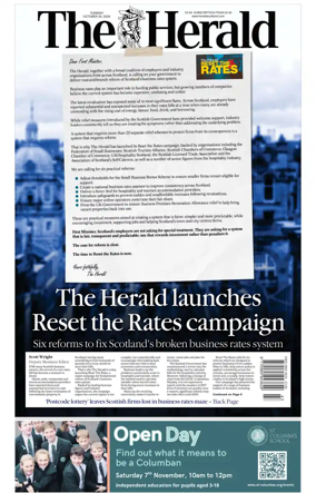 Cover of The Herald (Scotland)