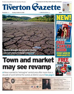 Cover of The Tiverton Gazette