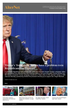 Cover of AlterNet
