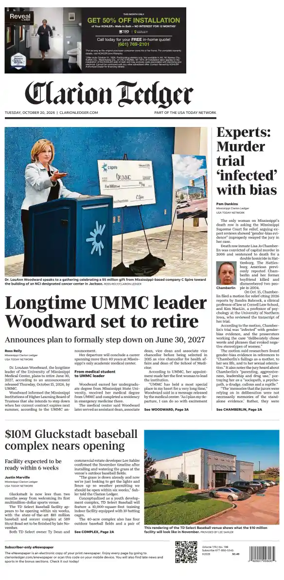 Cover of Clarion Ledger