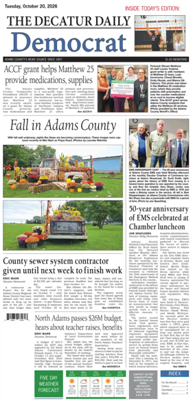 Cover of The Decatur Daily Democrat