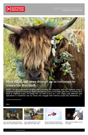 Cover of East Idaho News