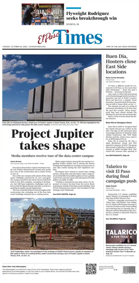 Cover of El Paso Times