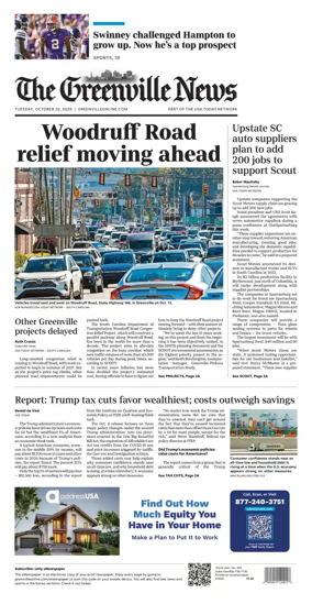 Cover of The Greenville News