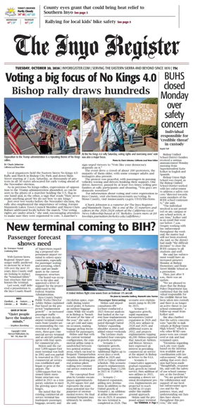 Cover of Inyo Register