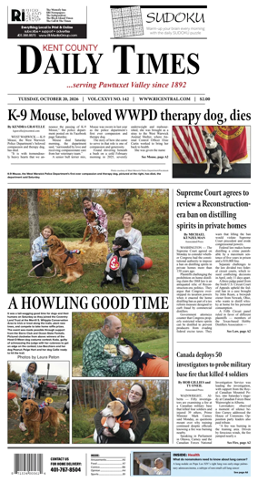 Cover of Kent County Daily Times
