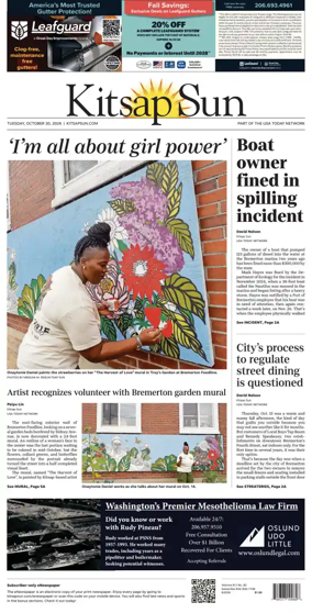 Cover of Kitsap Sun