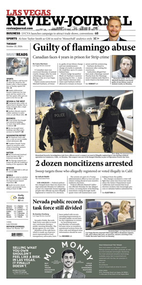Cover of Las Vegas Review-Journal