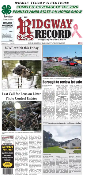 Cover of Ridgway Record