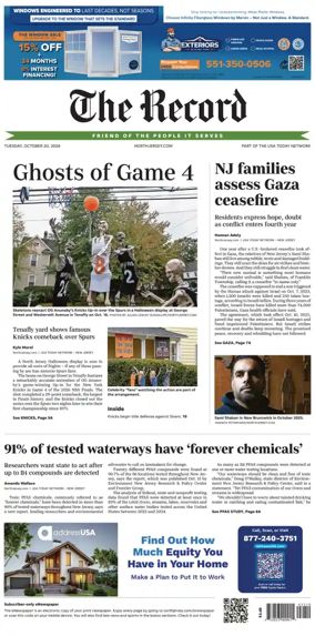 Cover of The Bergen Record