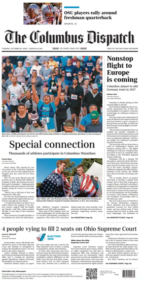 Cover of The Columbus Dispatch