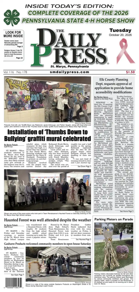 Cover of The Daily Press