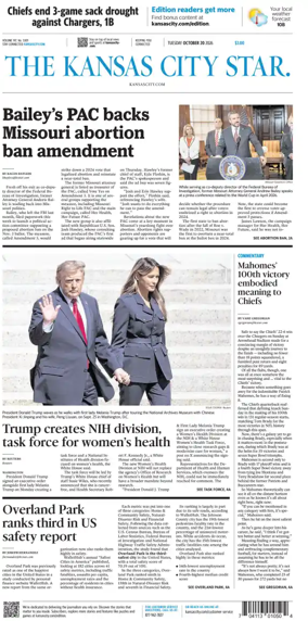 Cover of The Kansas City Star