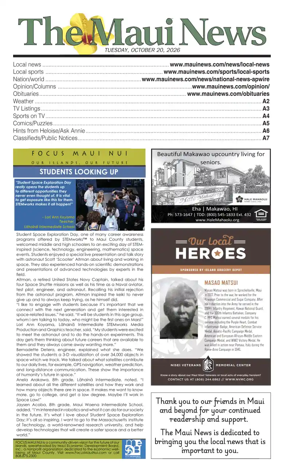 Cover of The Maui News