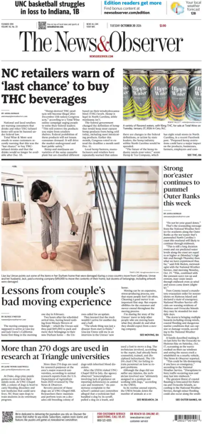 Cover of The News & Observer