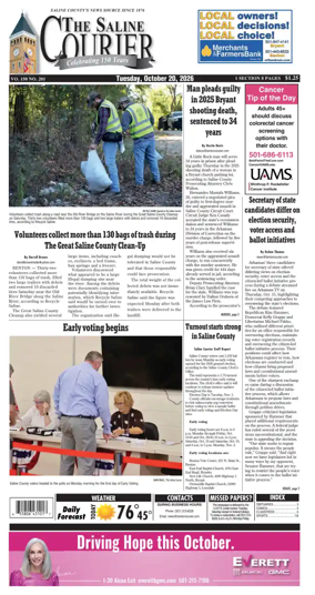 Cover of The Saline Courier