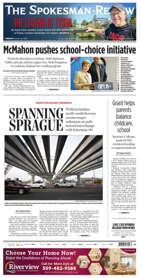 Cover of The Spokesman-Review (Spokane)