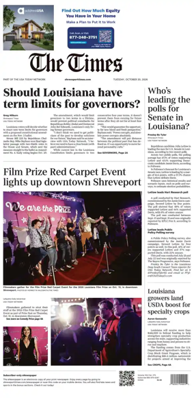 Cover of The Times (Shreveport)