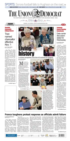 Cover of The Union Democrat