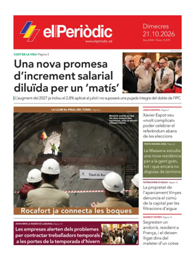Cover of El Periodic D'Andorra