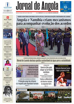 Cover of Jornal de Angola
