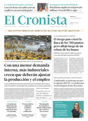 Cover of El Cronista