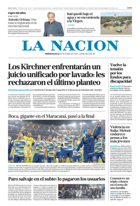 Cover of La Nacion
