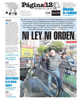 Cover of Pagina 12