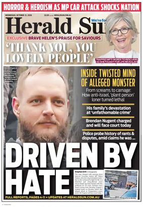 Cover of Herald Sun