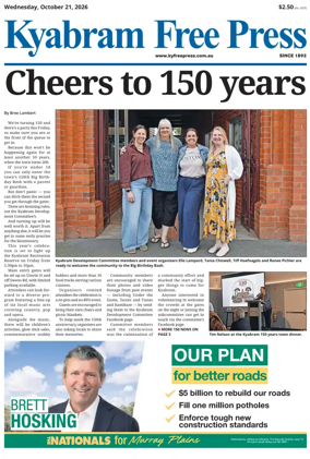 Cover of Kyabram Free Press