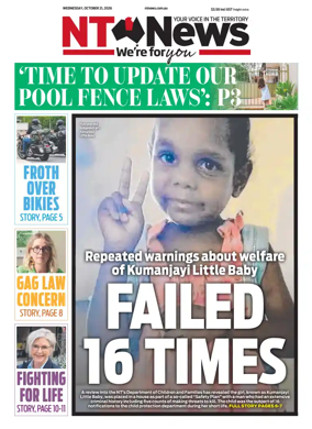 Cover of NT News