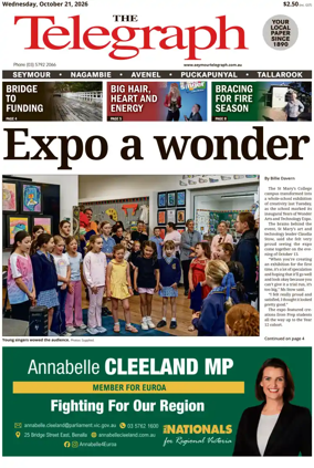 Cover of Seymour Telegraph