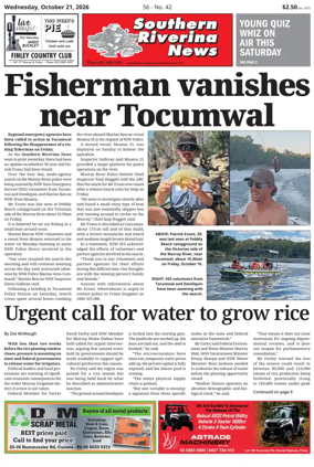 Cover of Southern Riverina news