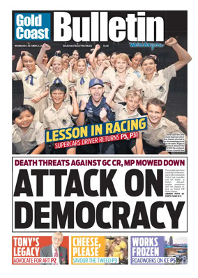 Cover of The Gold Coast Bulletin