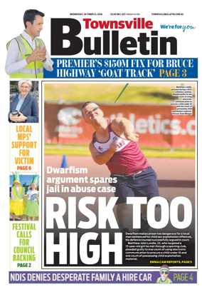 Cover of Townsville Bulletin