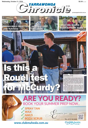 Cover of Yarrawonga Chronicle