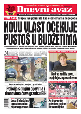 Cover of Dnevni avaz