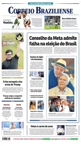 Cover of Correio Braziliense