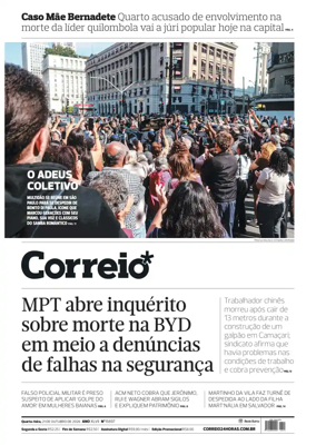 Cover of Correio da Bahia