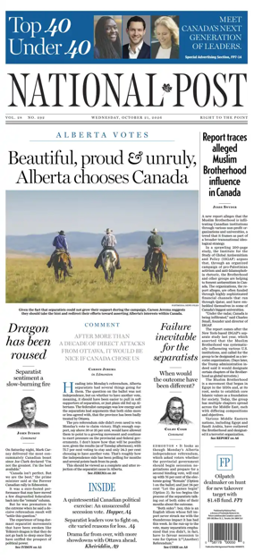 Cover of National Post - (Latest Edition)