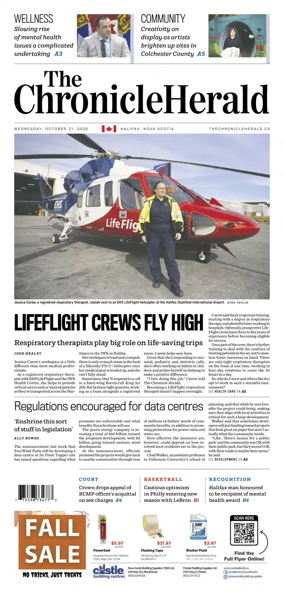 Cover of The Chronicle Herald (Metro)