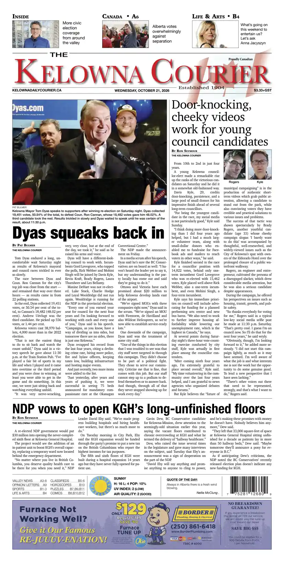 Cover of The Daily Courier