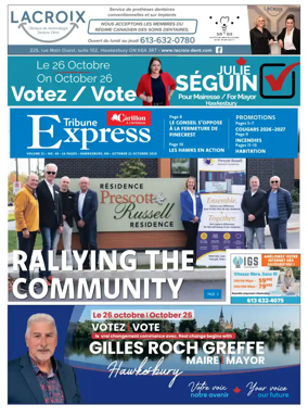 Cover of Tribune Express