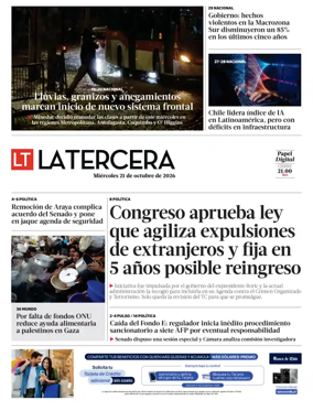 Cover of La Tercera
