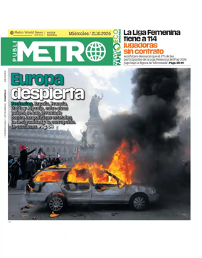 Cover of Publimetro Colombia