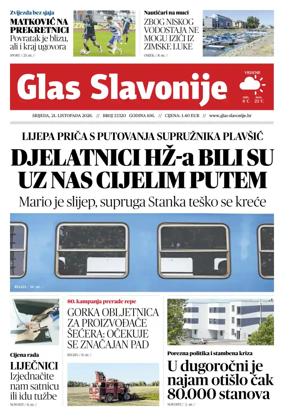 Cover of Glas Slavonije