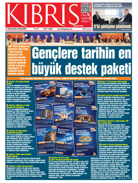 Cover of Kibris Gazetesi